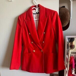 Zara Orange Blazer - Brand New